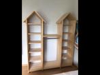 Kinderkamer houten kast + bed en lattenbodem, Ophalen, 85 tot 100 cm, Zo goed als nieuw, Lattenbodem