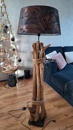 Staande schemerlamp, Huis en Inrichting, Lampen | Vloerlampen, Ophalen, Zo goed als nieuw, 150 tot 200 cm