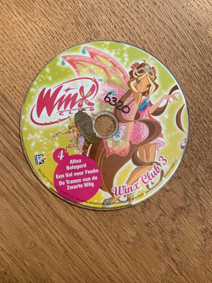 Winx Club Dvd Serie 3 deel 4, Cd's en Dvd's, Cd's | Kinderen en Jeugd, Gebruikt, Overige typen, 6 tot 9 jaar, Ophalen of Verzenden