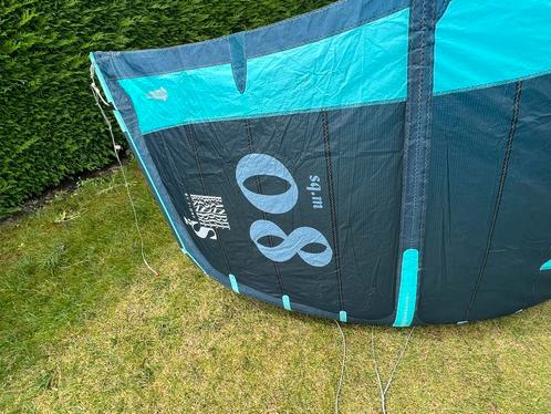 F-one Bandit-S 8m 2021 top all-round kite incl.bar, Watersport en Boten, Kitesurfen, Gebruikt, Kite, 8 m², Geen board, Ophalen of Verzenden