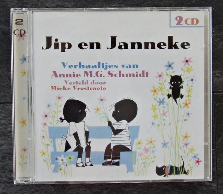 Luisterboek 2 CD - Jip & Janneke - Annie M.G. Schmidt, Boeken, Luisterboeken, Cd, Kind, Verzenden