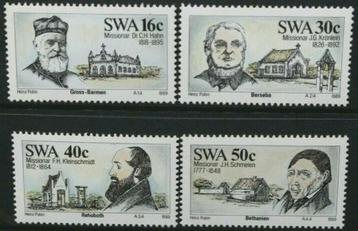 Zuid West Afrika 1989 Duitse missionarissen geloof pfris beschikbaar voor biedingen