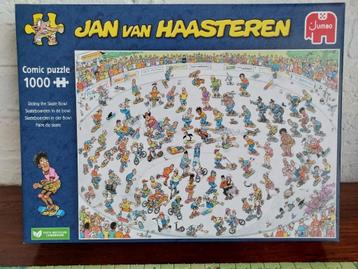 Jan van Haasteren - Skateboarden in de bowl beschikbaar voor biedingen