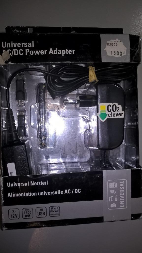 Vivanco 3-12 volt universele lader (nieuw), Audio, Tv en Foto, Opladers, Nieuw, Ophalen of Verzenden