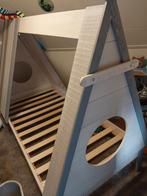 Bedhuisje/tipi bed 90x200, Ophalen, 85 tot 100 cm, Gebruikt, Matras