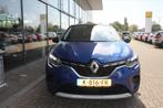 RENAULT Captur 160PK-PLUG IN HYBRID-INTENS-45DKM-NAVI-TREKH-, Gebruikt, 4 cilinders, Blauw, Leder en Stof