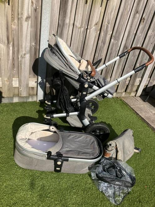 Joolz day studio kinderwagen, Kinderen en Baby's, Kinderwagens en Combinaties, Gebruikt, Overige merken, Met reiswieg, Verstelbare duwstang