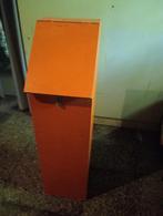 Houten Donatiebus / Brievenbus, Ophalen, Gebruikt, Hout, Staande brievenbus