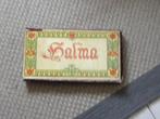 Oud Halma spel in doos houten pionnen compleet, Antiek en Kunst, Ophalen of Verzenden