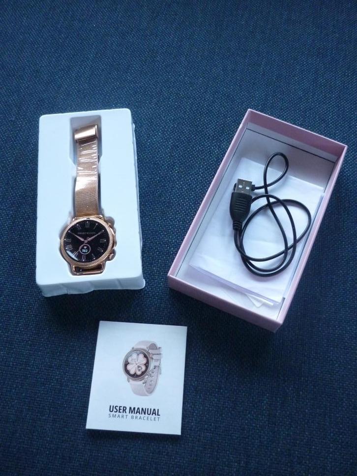 SmartWatch Lucardi - Horloge met smartfuncties - NIEUW !!!, Sieraden, Tassen en Uiterlijk, Armbanden, Nieuw, Overige materialen