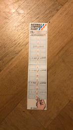 Strippenkaart blauw fl 6,-, Verzamelen, Spoorwegen en Tramwegen, Ophalen of Verzenden, Zo goed als nieuw