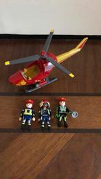 Reddingsbrigade met helikopter, Kinderen en Baby's, Speelgoed | Playmobil, Ophalen of Verzenden, Zo goed als nieuw