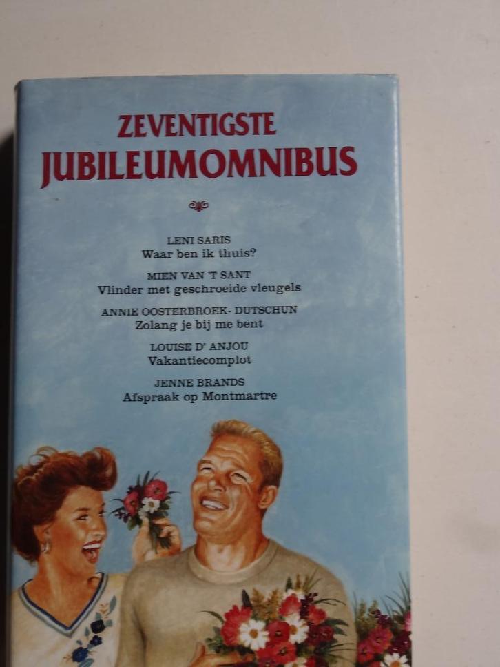 Zeventigste Jubileumomnibus :Leni Saris,Mien van t Sante ,An, Boeken, Streekboeken en Streekromans, Gelezen, Ophalen of Verzenden