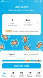 12 Volle spaarkaarten voor AH uitjes; 2e kaartjee gratis, Albert Heijn, Ophalen of Verzenden