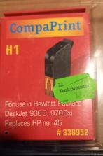 Cartridge voor Deskjet 930 C / HP no. 45, Ophalen of Verzenden, Nieuw, Cartridge, Compaprint