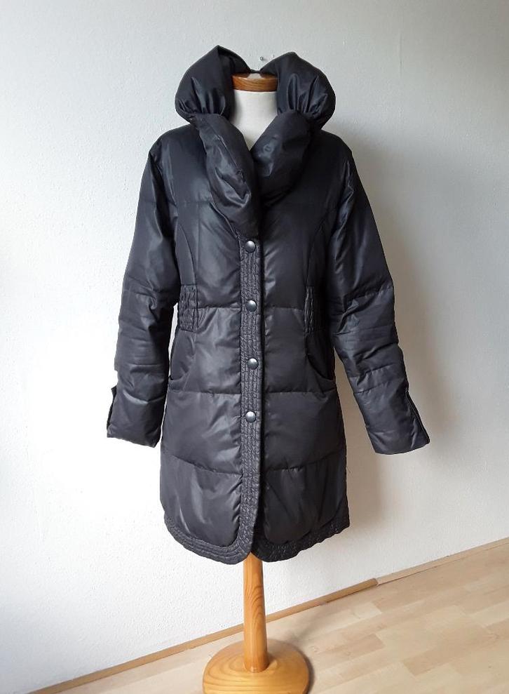 Yaya winterjas mt 44 antraciet, Kleding | Dames, Jassen | Winter, Zo goed als nieuw, Maat 42/44 (L), Grijs, Verzenden
