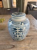 Antieke gemberpot 23 cm hoogte is gaaf, Ophalen of Verzenden