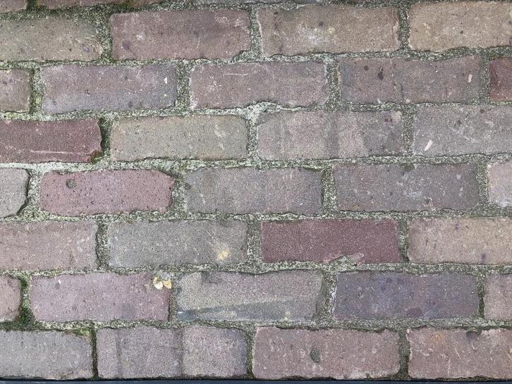 Dikformaat SBV17, Antiek, 7 duimers, Klinkers, roodbrons gen, Tuin en Terras, Tegels en Klinkers, Gebruikt, Klinkers, Keramiek