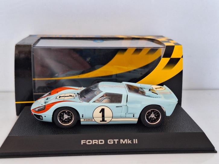 Scalextric Ford GT MKII Le Mans 1966 Gulf, #1 C2464, Kinderen en Baby's, Speelgoed | Racebanen, Nieuw, Racebaan, Elektrisch, Overige merken