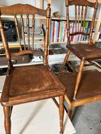 Vintage eetkamerstoelen, 2 stuks., Antiek en Kunst, Ophalen