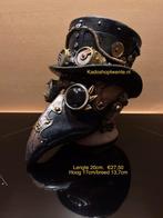 Steampunk kraaikop zwart beeld, Verzamelen, Ophalen of Verzenden, Nieuw, Dier