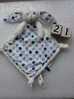 Little dutch konijn knuffeldoek blauw met sterren, Konijn, Ophalen of Verzenden, Zo goed als nieuw