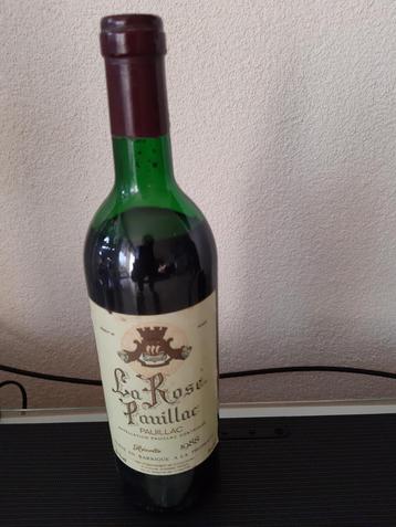 La Rose Pauillac 1988 - Zeldzame Vintage Wijn beschikbaar voor biedingen