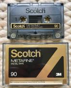3M SCOTCH METAFINE 90 metal tape ZELDZAAM cassettebandje USA, 2 t/m 25 bandjes, Gebruikt, Ophalen of Verzenden, Voorbespeeld