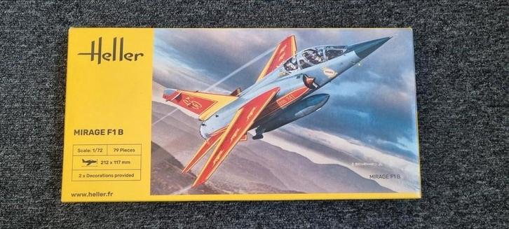 Heller Mirage F1B 1:72 - Special Hobby, Hobby en Vrije tijd, Modelbouw | Vliegtuigen en Helikopters, Nieuw, 1:72 tot 1:144, Overige merken