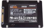 SSD Samsung 860EVO - 250 GB, Computers en Software, Harde schijven, Intern, 250 GB, Ophalen of Verzenden, Zo goed als nieuw