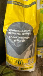 Weber stuc 1 zak over, Doe-het-zelf en Verbouw, Metselstenen, Ophalen, Zo goed als nieuw, Overige typen