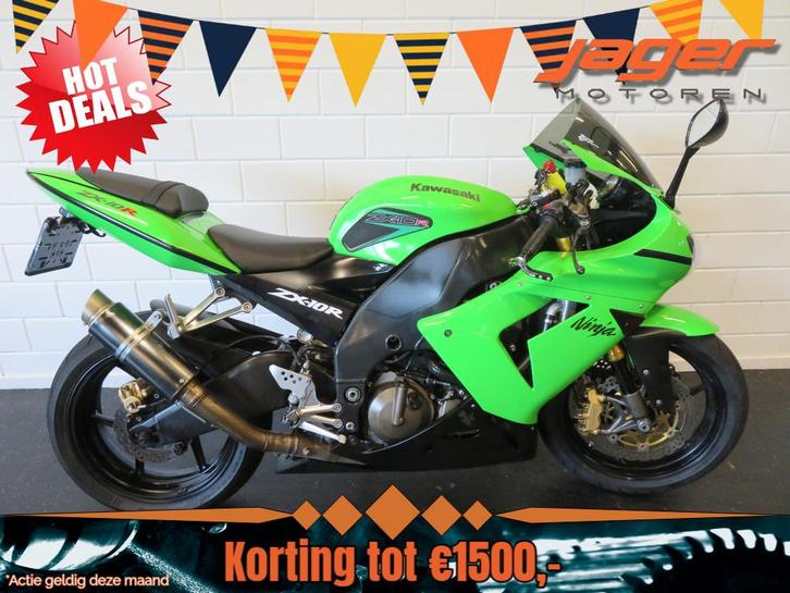 Kawasaki ZX 10 R ZX10 ZX10R NINJA SUPERGAAF! (bj 2005), Motoren, Motoren | Kawasaki, Bedrijf, Super Sport