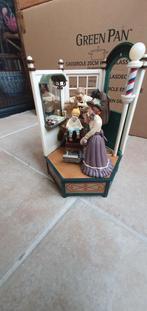 Enesco speeldoos "The Old Barber Shop.", Ophalen of Verzenden, Gebruikt