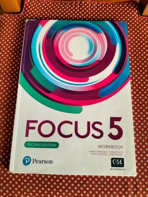 Focus 5 workbook, second edition, nog heel netjes, €9,50, Boeken, Schoolboeken, Gelezen, Engels, VWO, Ophalen of Verzenden