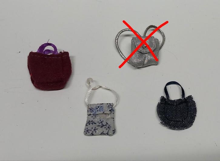 Lundby tasjes,Kijk, Kies en Koop!, Verzamelen, Poppenhuizen en Toebehoren, Gebruikt, Gebruiksvoorwerp, Ophalen of Verzenden