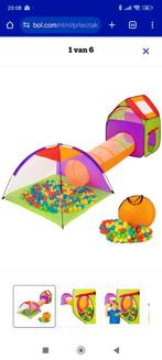 Speeltent met ballenbak en tunnel en meer dan 200 ballen, Ophalen