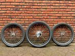 3 zwarte fietswielen met band (Schwalbe Big Apple), Fietsen en Brommers, Fietsonderdelen, Gebruikt, Algemeen, Vogue, Ophalen