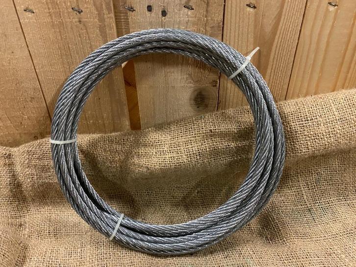 STAALDRAAD 8mm rollen a 10mtr., Tuin en Terras, Gaas en Draad, Nieuw, Minder dan 10 meter, Ophalen