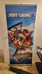 Just Cause 3 staande banner (met opbergkoker), Spelcomputers en Games, Games | Sony PlayStation 4, Avontuur en Actie, Vanaf 18 jaar