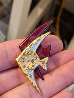 Vintage broche, Ophalen of Verzenden, Overige materialen