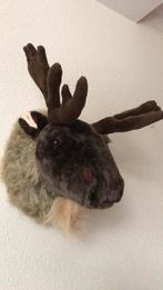 Pluch Rendier hoofd kop nieuw kerst, Diversen, Kerst, Ophalen, Nieuw