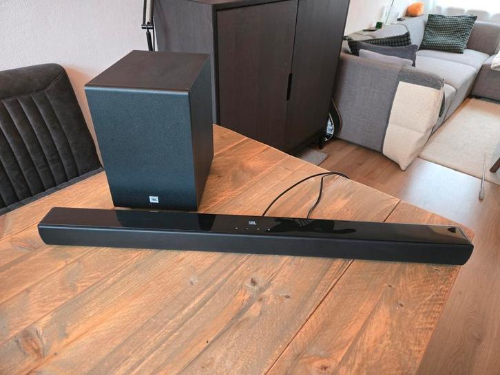 JBL cinema SB170, Audio, Tv en Foto, Home Cinema-sets, Gebruikt, Overige spelers, Soundbar, Minder dan 40 watt, Overige merken