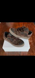 Flaneur avenue sneaker van suède met kalfsleren details, Kleding | Heren, Ophalen of Verzenden, Zo goed als nieuw, Bruin, Sneakers of Gympen