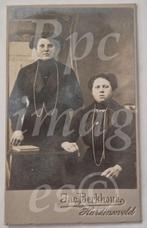 cdv 2 vrouwen Hardinxveld 1900's, Verzenden, Voor 1940, Gebruikt, Foto