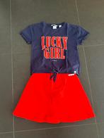 Nik & Nik Setje - Rok en Top 164, Meisje, Ophalen of Verzenden, Zo goed als nieuw, Setje