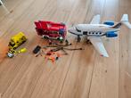 Playmobil Brandweer, Vliegtuig & Ambulance Set, Kinderen en Baby's, Speelgoed | Playmobil, Ophalen, Gebruikt