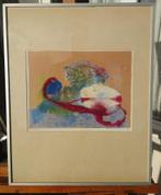 Theo Beerendonk (1905-1979) Abstract compositie ~1950, Antiek en Kunst, Ophalen of Verzenden