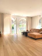 Luxury overgordijnen op maat, 200 cm of meer, Linnenlook, wave plooi, Japandi, Hotel chick, industriël, Crème, Nieuw