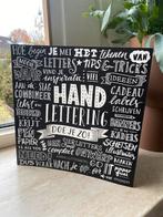Handlettering Boek Karin Luttenberg, Boeken, Ophalen of Verzenden, Zo goed als nieuw, Tekenen en Schilderen, Geschikt voor kinderen