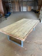 Salontafel oud grenen hout, Huis en Inrichting, Tafels | Bijzettafels, Zo goed als nieuw, 75 cm of meer, Rechthoekig, Ophalen
